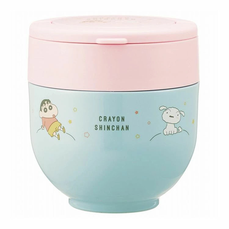 Skater Stainless Steel Insulated Lunch Jar– Keeps Food Hot & Cold (540ml)，Crayon Shin-chan Yui mart