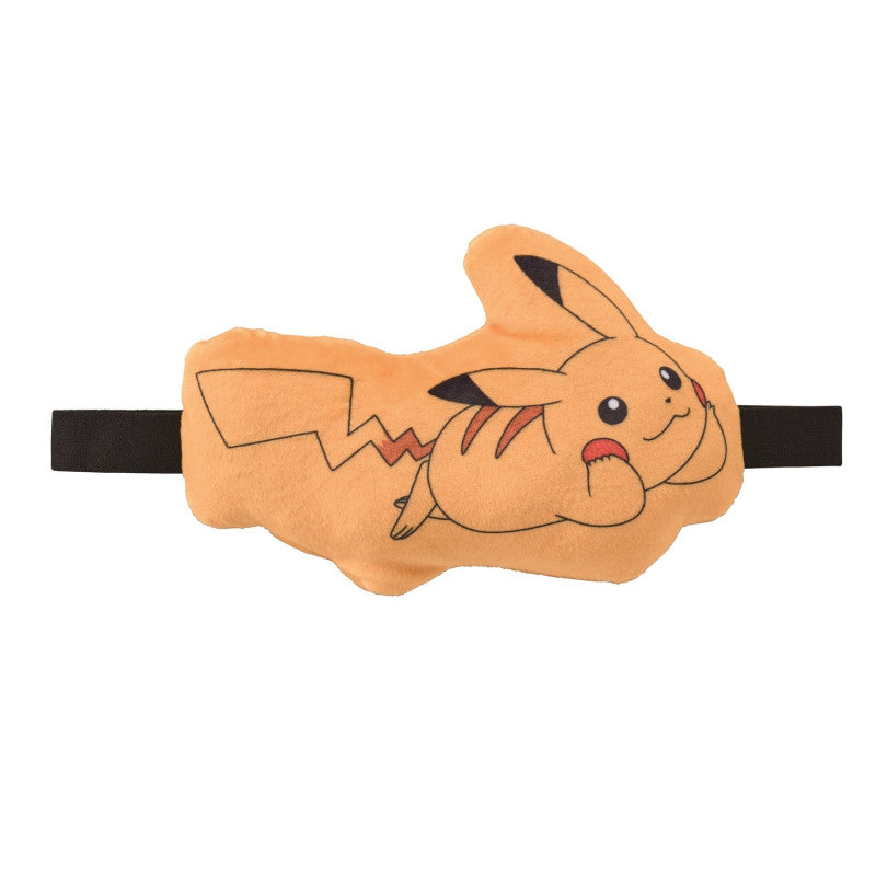 Pokemon Center Original Mochi Mochi Eye Mask Pikachu Yellow Yui mart