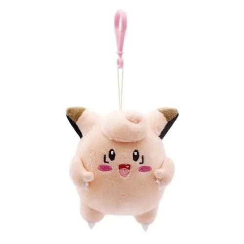 Pokemon Clefairy plush clip keychain clear product image