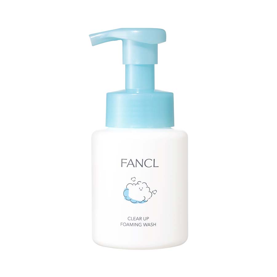 FANCL Clear Up Foaming Facial Wash for kids 200mL pump bottle