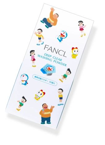 FANCL Doraemon Deep Clear Washing Powder limited edition box