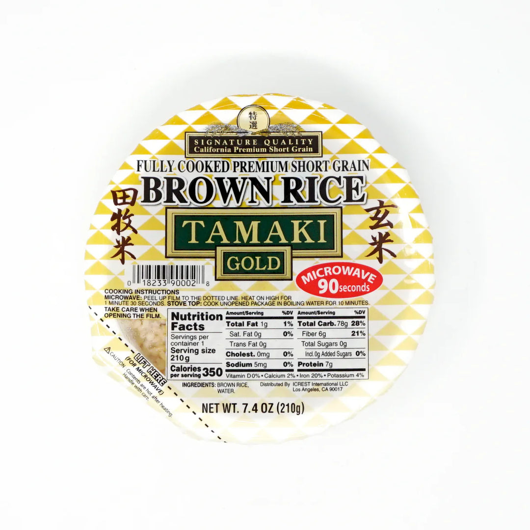 Tamaki Gold Fully Cooked Premium Short Grain Brown Rice