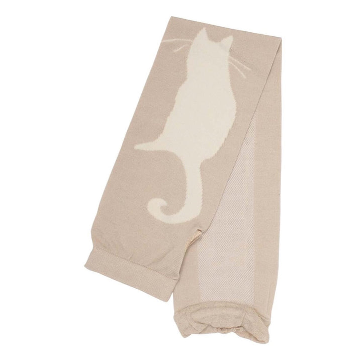 Noa Family beige cat silhouette cooling UV arm covers square product image