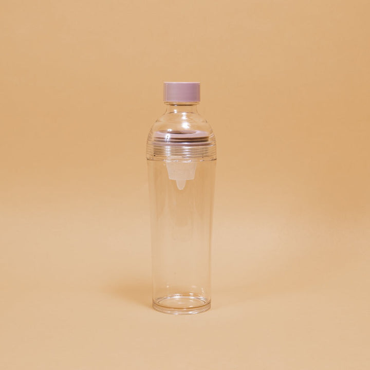 HARIO Filter-In Bottle Portable 400ml Smoky Pink cold brew tea bottle