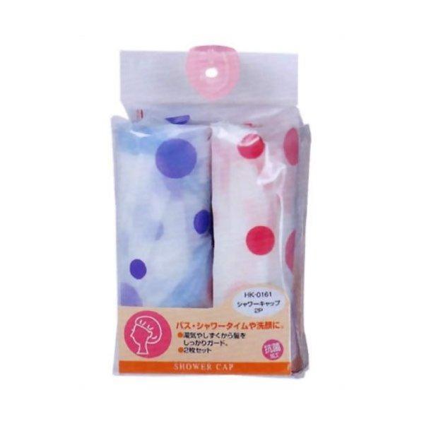KAI BeSELECTION Shower Cap 2-Pack Polka Dot HK-0161 package