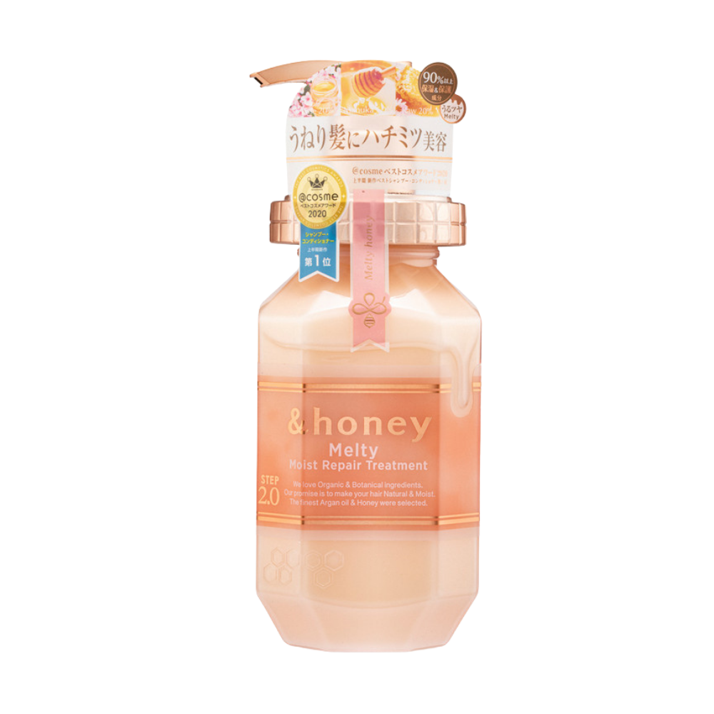&honey Melty Moist Repair Hair Treatment 2.0 445g Sweet Rose Honey bottle