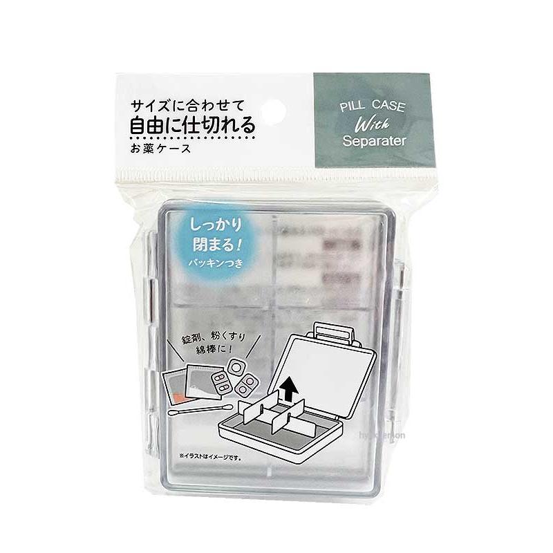 Medicine case that can be partitioned freely