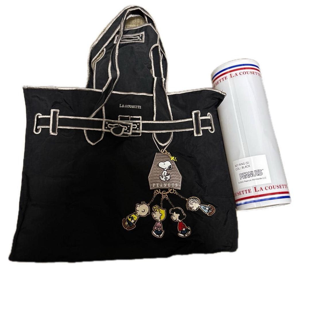La Cousette x Snoopy Japan Limited Edition Tote Bag (Black)
