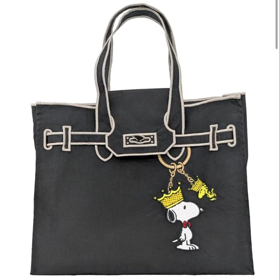 La Cousette x Snoopy Japan Limited Edition Tote Bag (Black)