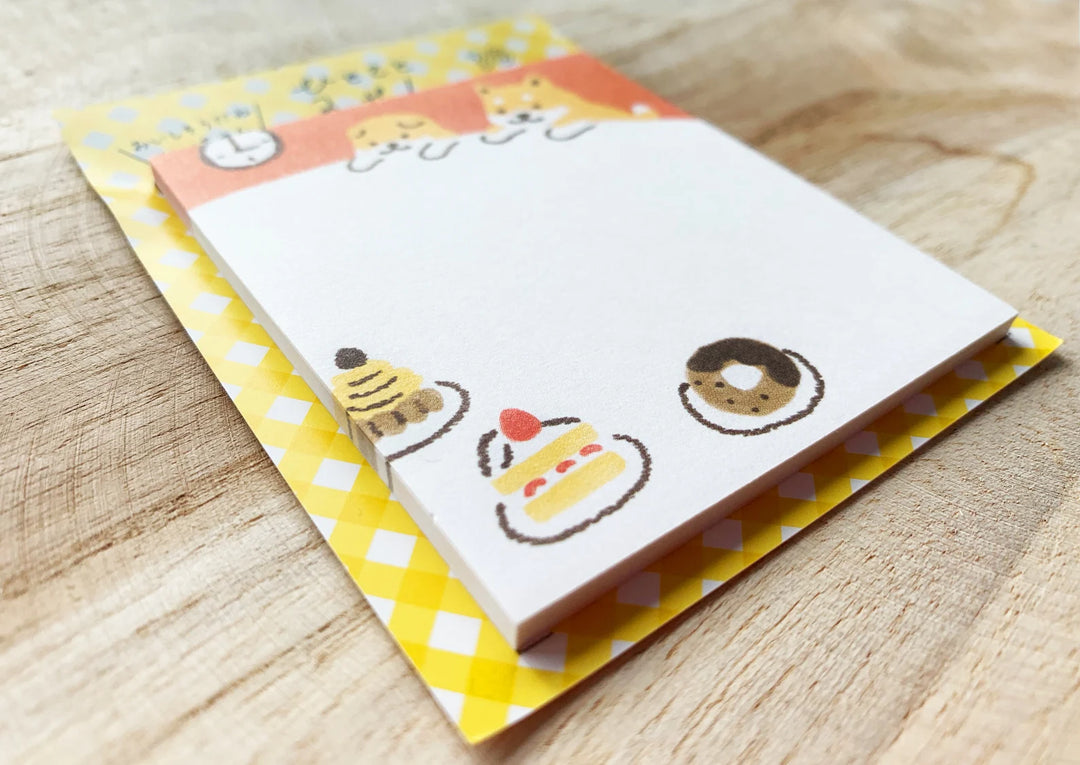 Furukawa Shiko Shiba Inu Cake Sticky Notes – 30 Sheets Furukawa Shiko
