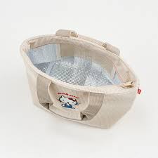 Skater Corduroy Fabric Heat Preservation And Cold Storage Lunch Bag Hello Kity