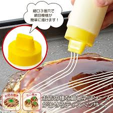 Shimomura Industrial Dispenser Yakipar Mayodeco 120ml YP-608