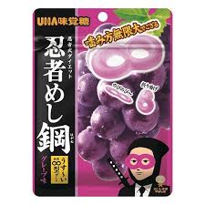 Gummy Ninja Grape 45g Yui mart