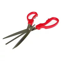 Shimomura Kogyo Red Stainless Steel Crab Scissors