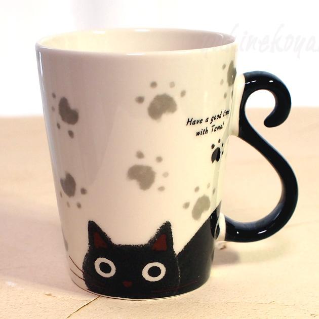 Cat-Patterned Mug Yui mart