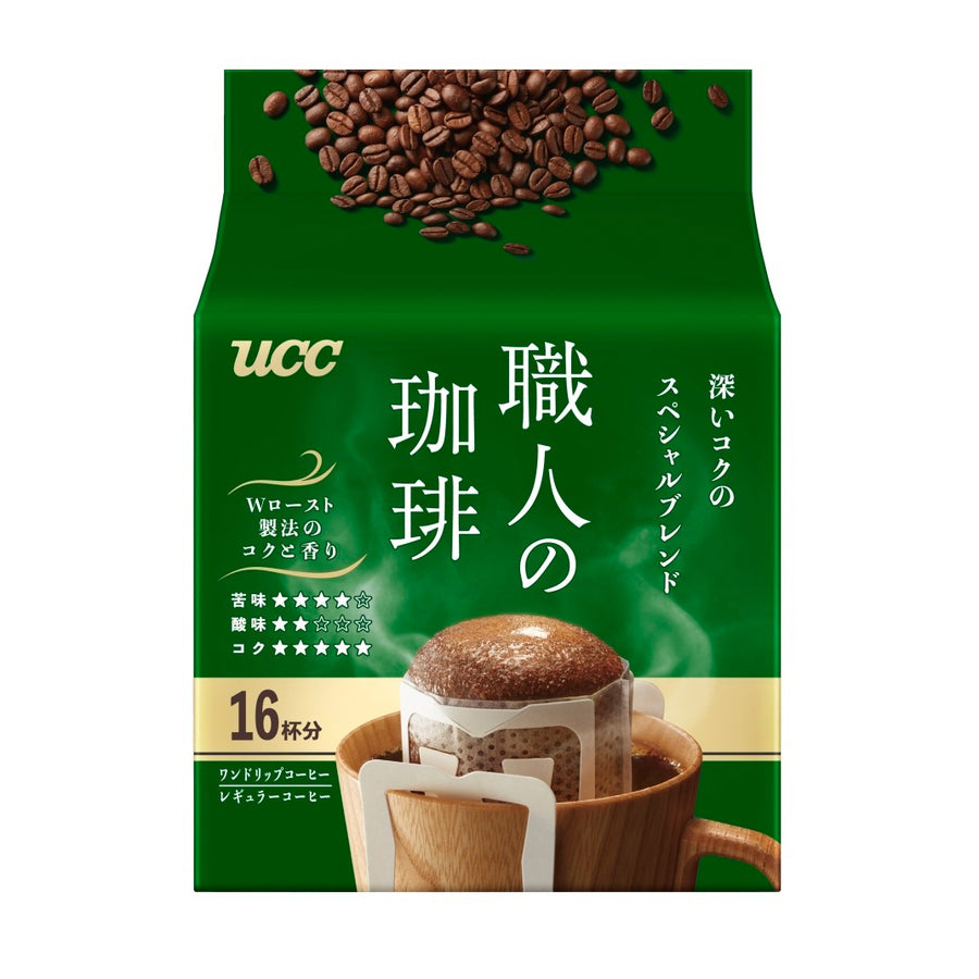 UCC SHOKUNIN COFFEE DRIP SPECIAL BLEND 7X16P Yui mart