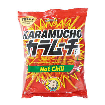 Koikeya Karamucho Hot Chili Spicy Potato Sticks 3.52oz/100g