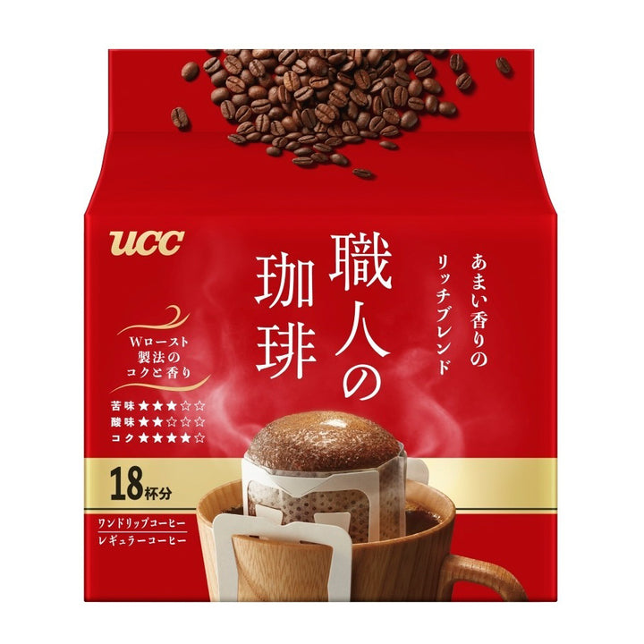 UCC Shokunin Coffee Drip Rich Blend (18 cups)