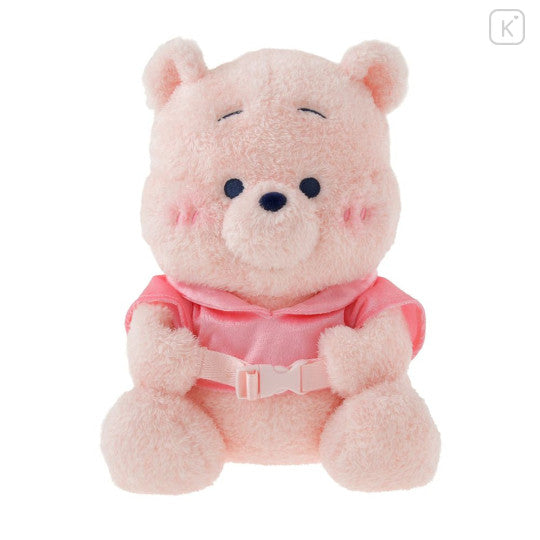 Japan Disney Store Travel Fluffy Neck Pillow Cushion - Piglet & Pooh : Sakura Collection 2026 Plush Style Yui mart