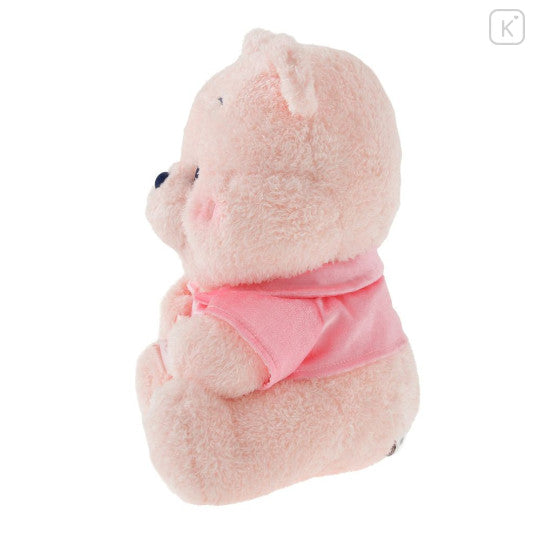 Japan Disney Store Travel Fluffy Neck Pillow Cushion - Piglet & Pooh : Sakura Collection 2026 Plush Style Yui mart