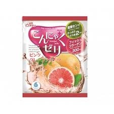 Yukiguni Agri Konjac Jelly Pink Grapefruit Flavor, 6 pieces