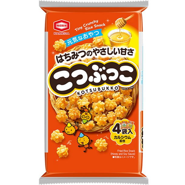Kameda Kotsubukko Honey Mini Rice Crackers 100g Japanese snack bag