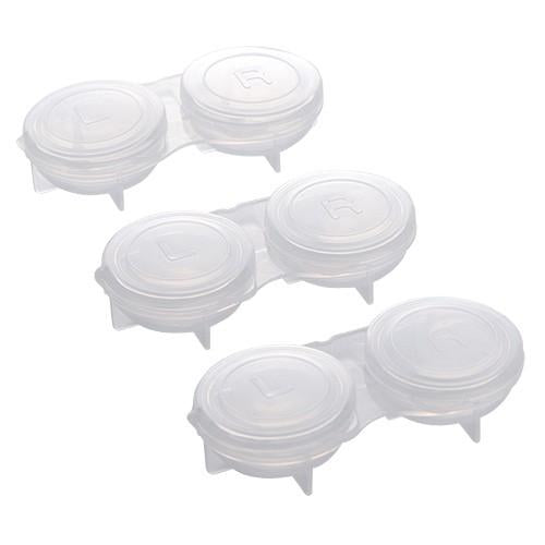 Contact Case, Integrated Lid, Set of 3 Yui mart