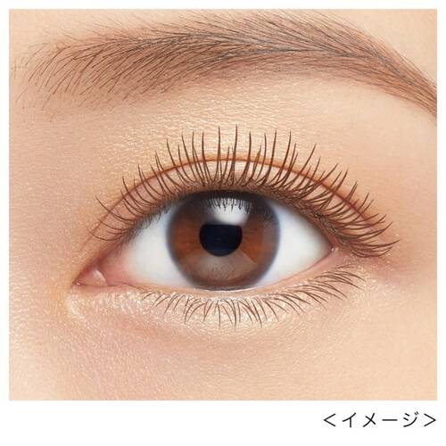 KissMe Heroine Make Long & Curl Mascara Advanced Film 02 Brown 6g brush detail