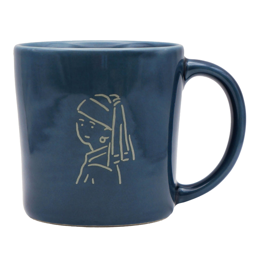 EL COMMUN Masterpiece Mug Vermeer 270ml Japanese ceramic art mug