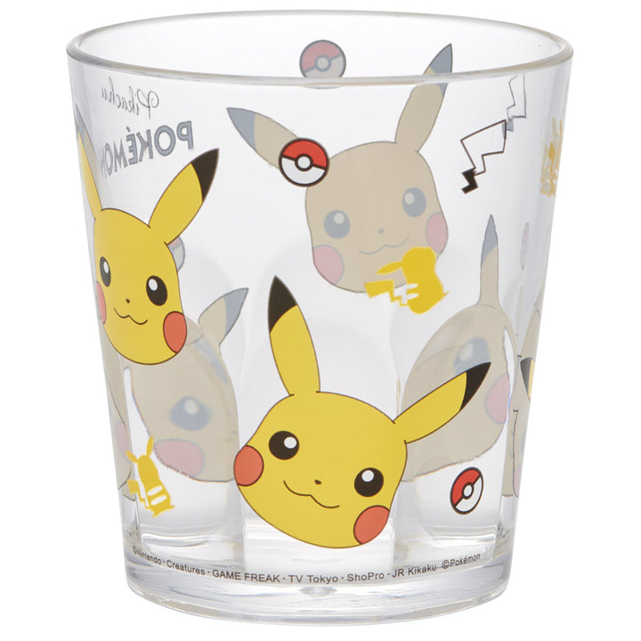 Skater KSA4J Pokemon Pikachu Face acrylic cup package detail