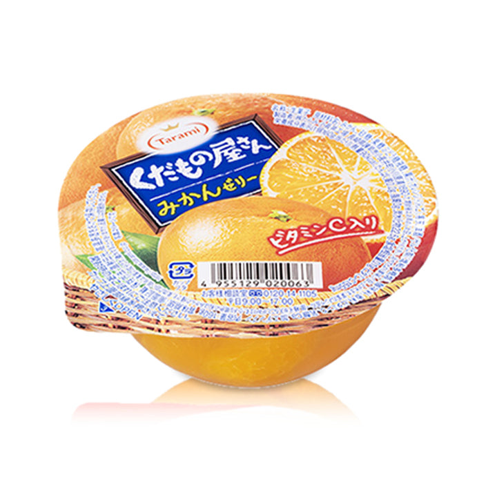 Tarami Kudamono Mikan Orange Fruit Jelly Dessert 160g package image