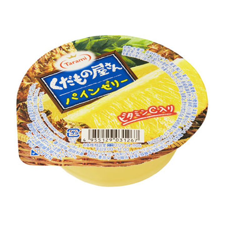 Tarami Kudamono Pineapple Fruit Jelly Dessert 160g package image