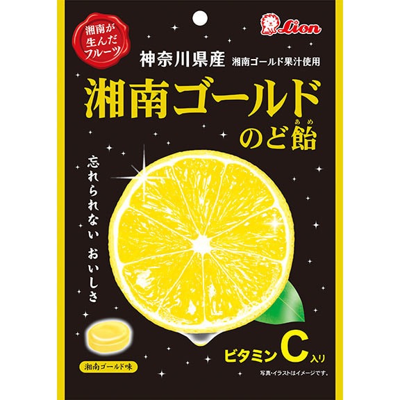 Lion Shonan Gold Citrus Hard Candy 72g package