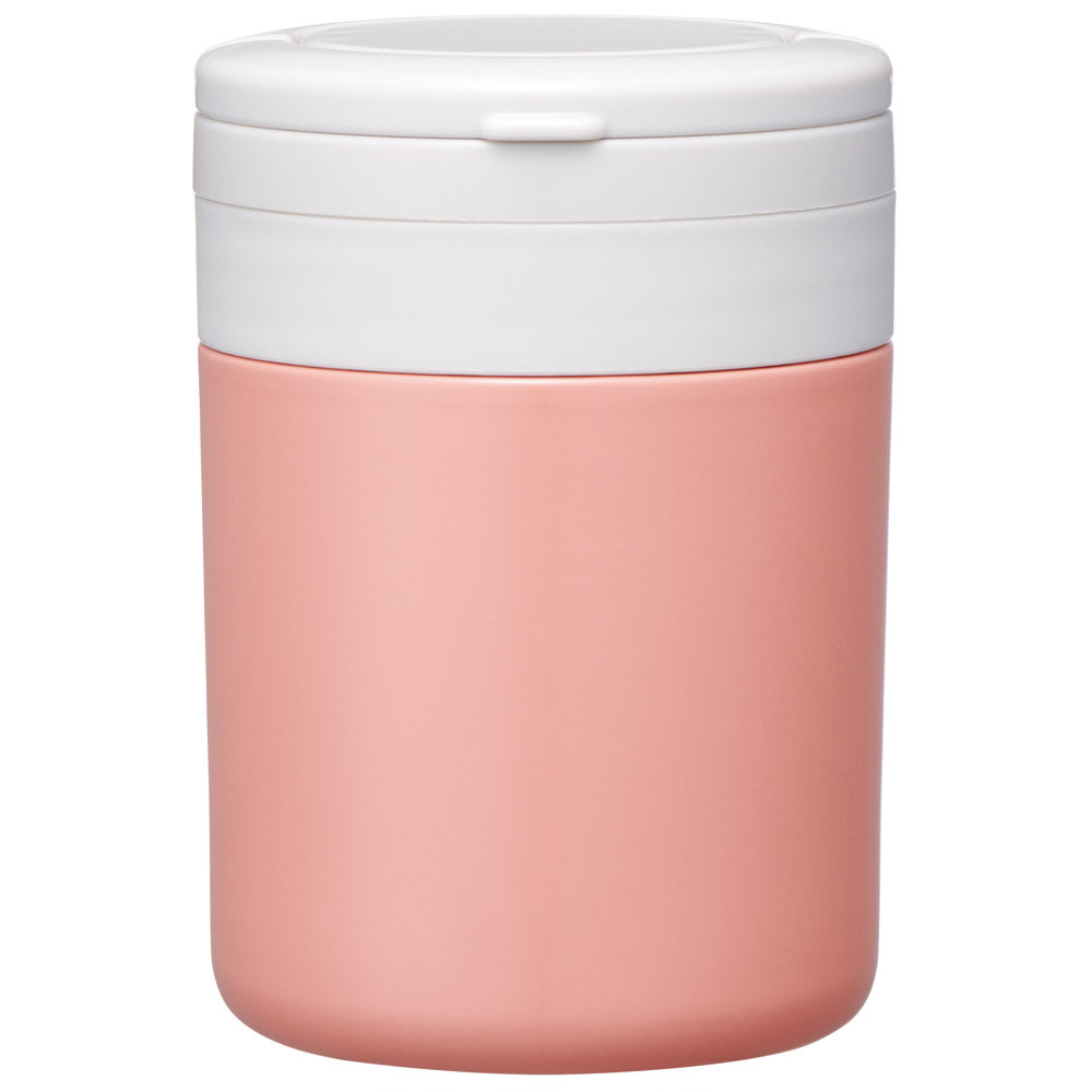 Skater Terracotta Orange 300ml soup jar front detail