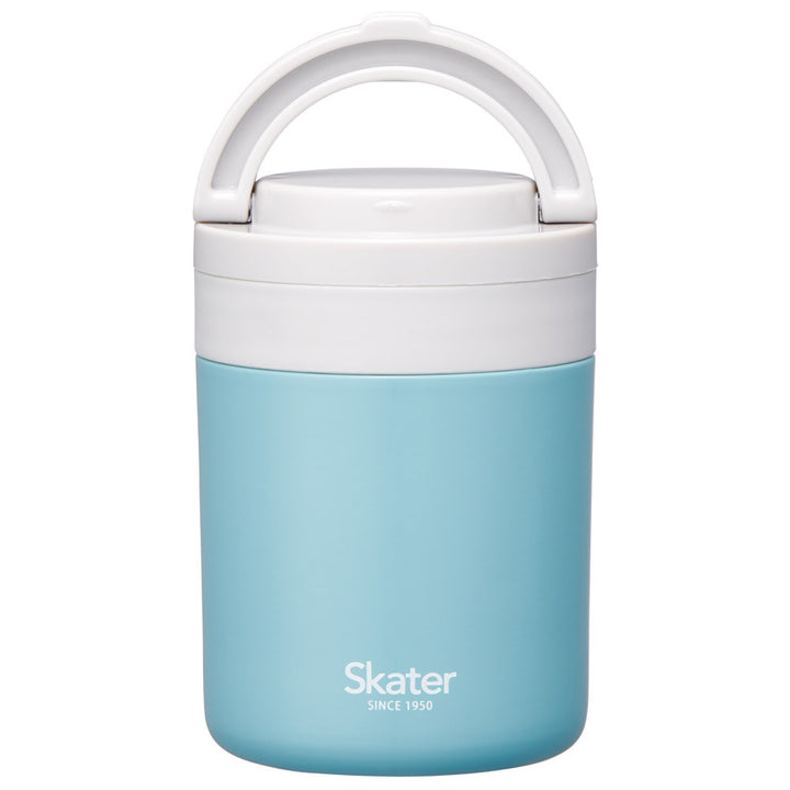 Skater Lake Green soup jar foldable handle upright view