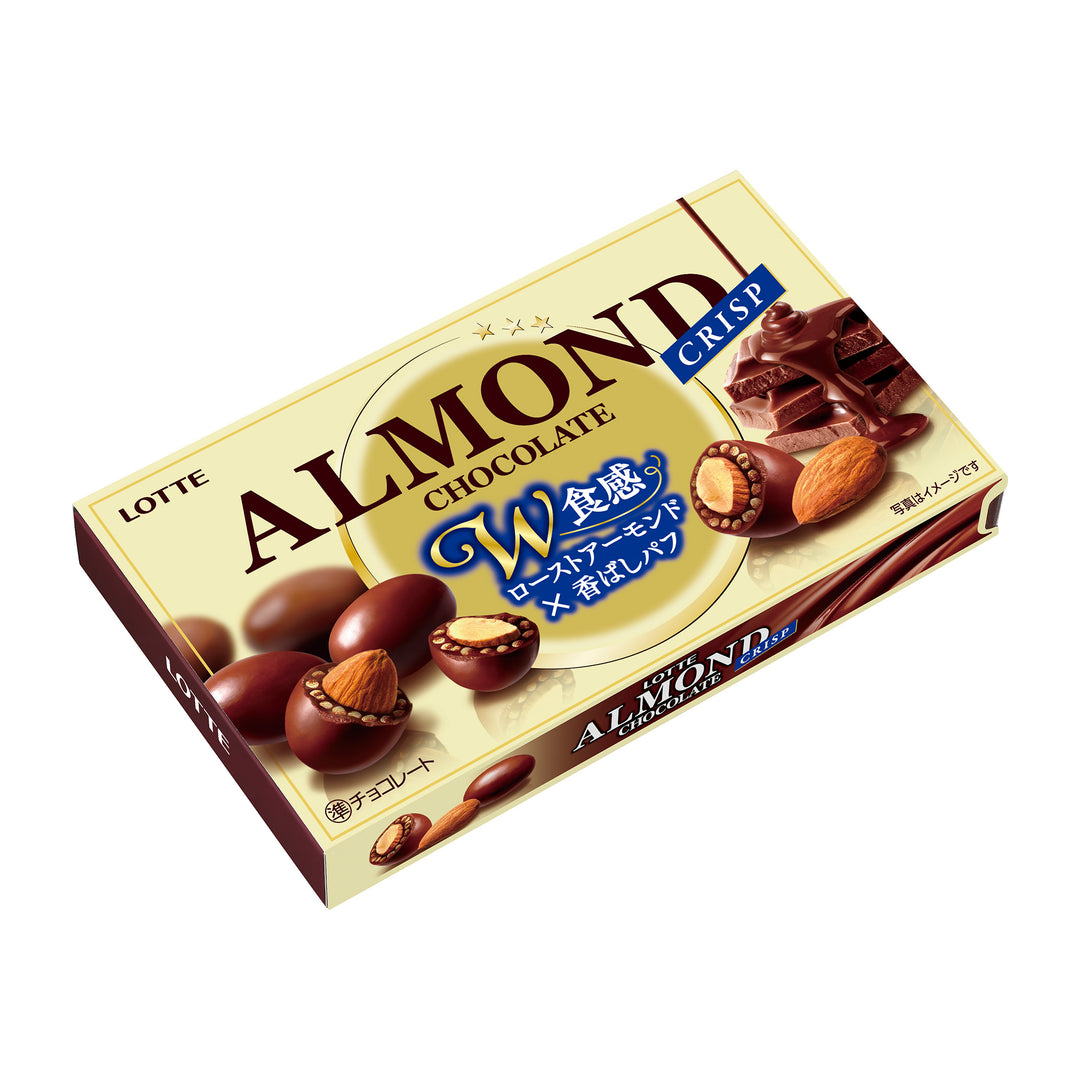 Lotte Almond Chocolate Crisp 80g box