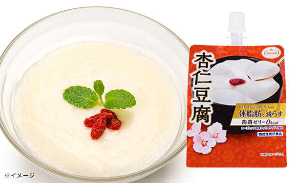 Tarami Konjac Jelly with Almond Jelly (0 calories) Reduces Body Fat 150G Yui mart