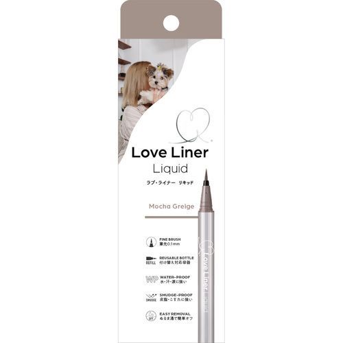 Love Liner Liquid Eyeliner R5 Mocha Greige 0.55ml package