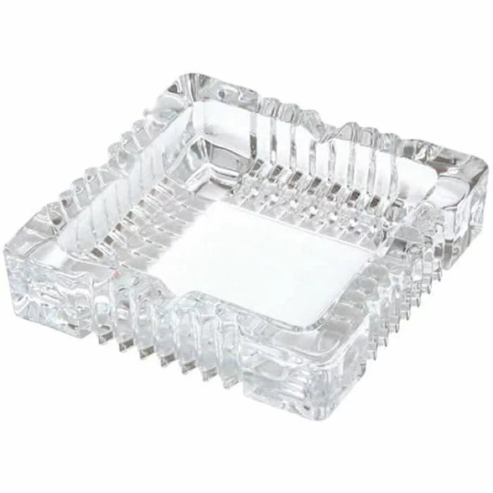 TOYOSASAKI Glass Table Ashtray Cross Ashtray (small) [Made in Japan]