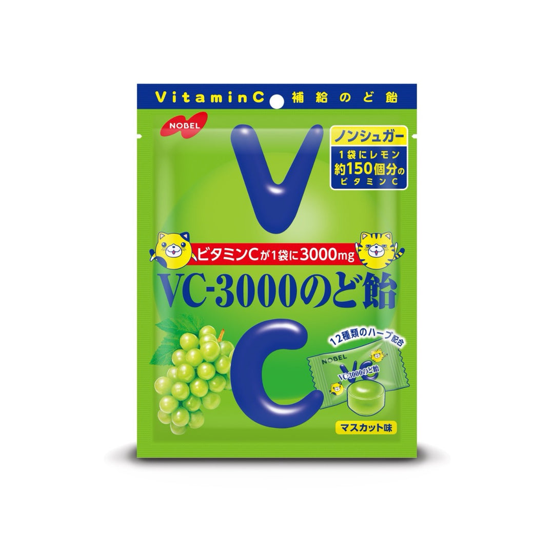 Nobel VC-3000 Vitamin C Muscat Candy 90g package image