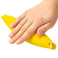 Shimomura Kogyo Yakipa! Garlic Peeler Yellow silicone