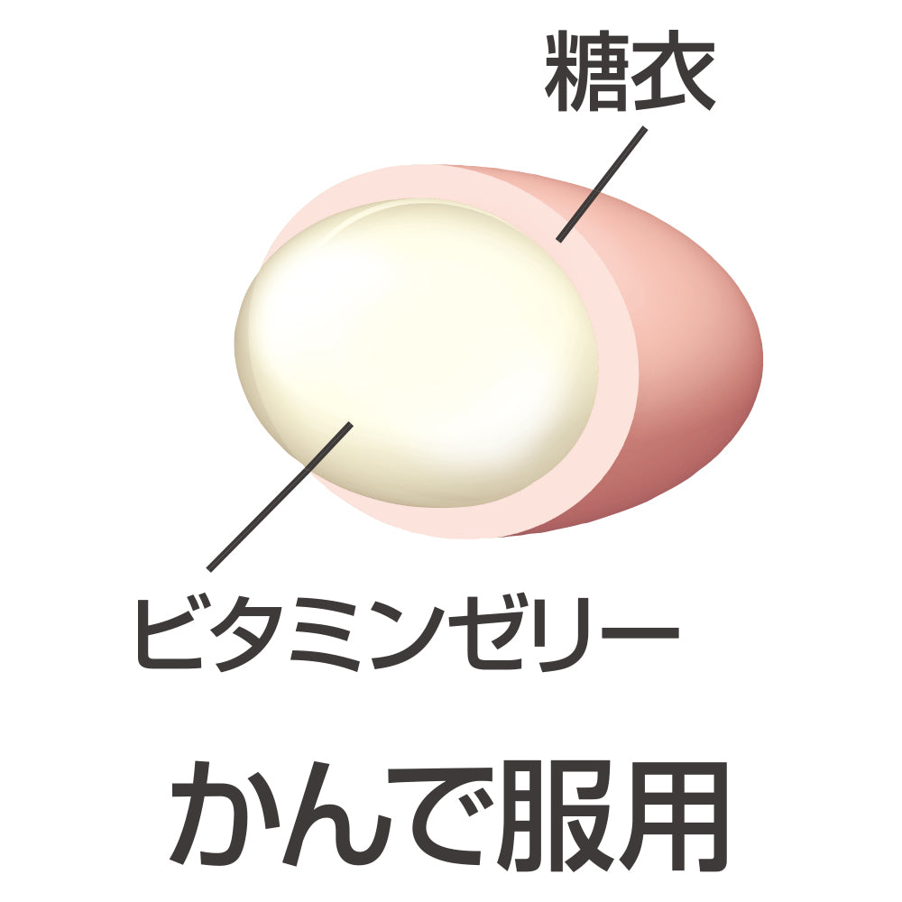 Ohki Papa Jelly 5 chewable strawberry vitamin jelly gummies detail