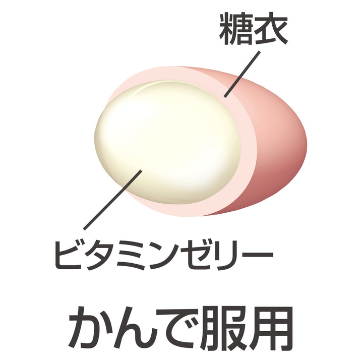 Ohki Papa Jelly 5 chewable strawberry vitamin jelly gummies detail