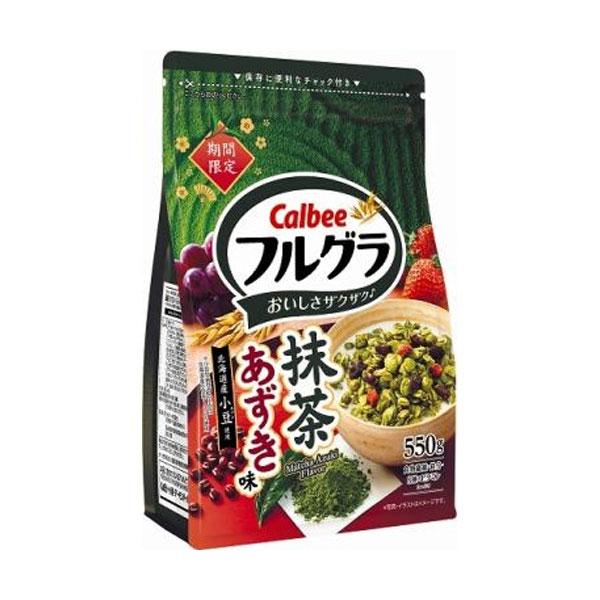 Calbee Frugra Matcha Red Bean Flavour 550g