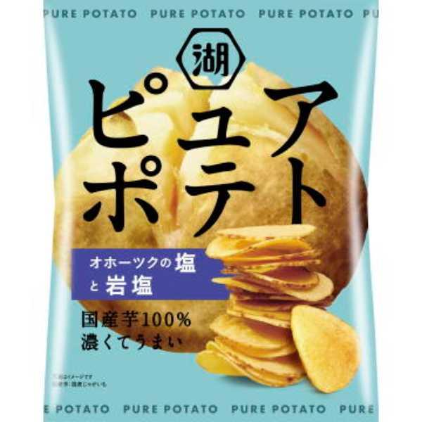 Koikeya Pure Potato Okhotsk Salt and Rock Salt 55g Yui mart