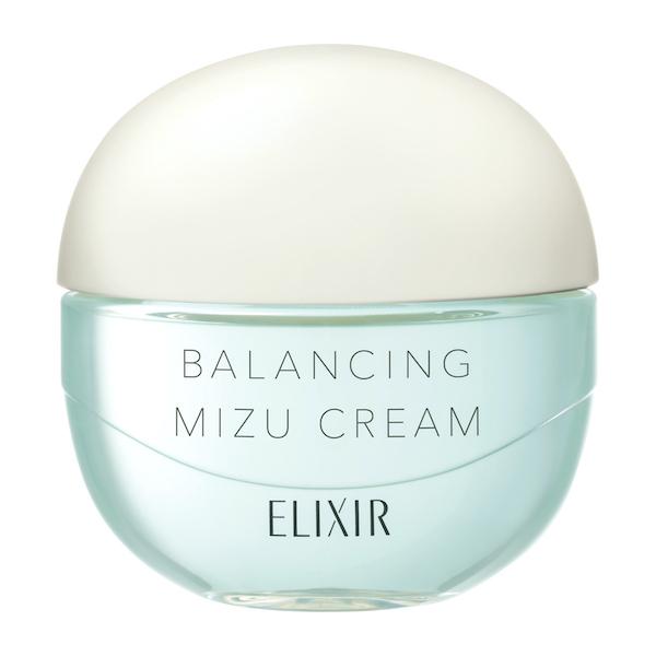 Shiseido Elixir Reflet Balancing Mizu Cream 60g jar and box