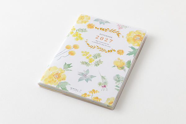 MIDORI 2027 Country Time Floral monthly and weekly planner pages