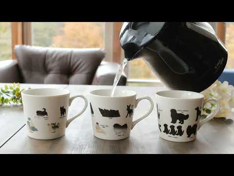 Warming Mug Yuru Neko 2 [Color-Changing with Temperature, Mino Ware, Made in Japan]