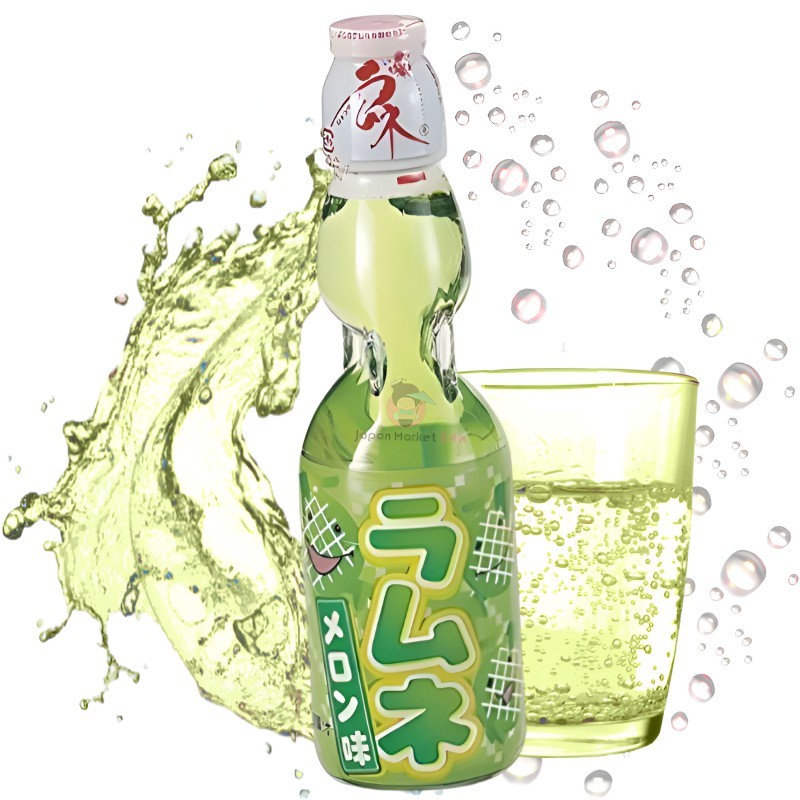 Hata Ramune Soda: Melon200ML