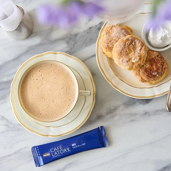 AGF Blendy Cafe Latory Stick Rich Milk Cafe Latte 8 sticks Yui mart